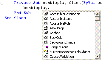 Notes of Visual Basic ( Part 1)