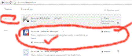 ebable chrome extension